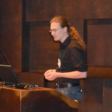 Photo of Andreas Thies giving a lecture